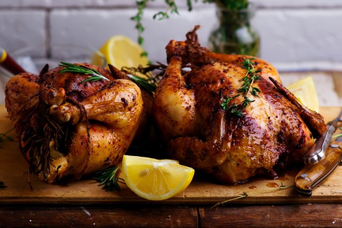 Tandoor style Cornish Hen