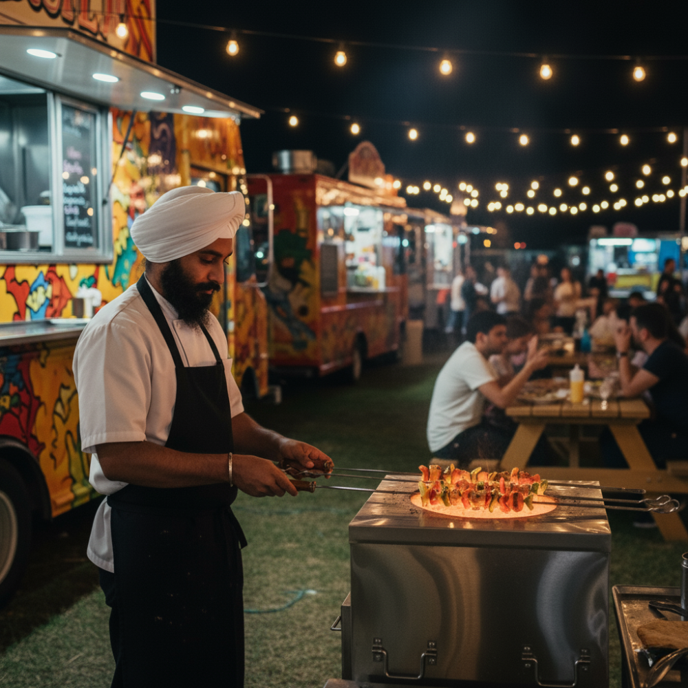 AS04 - Square - Tandoor Skewers - 36" - Image 3