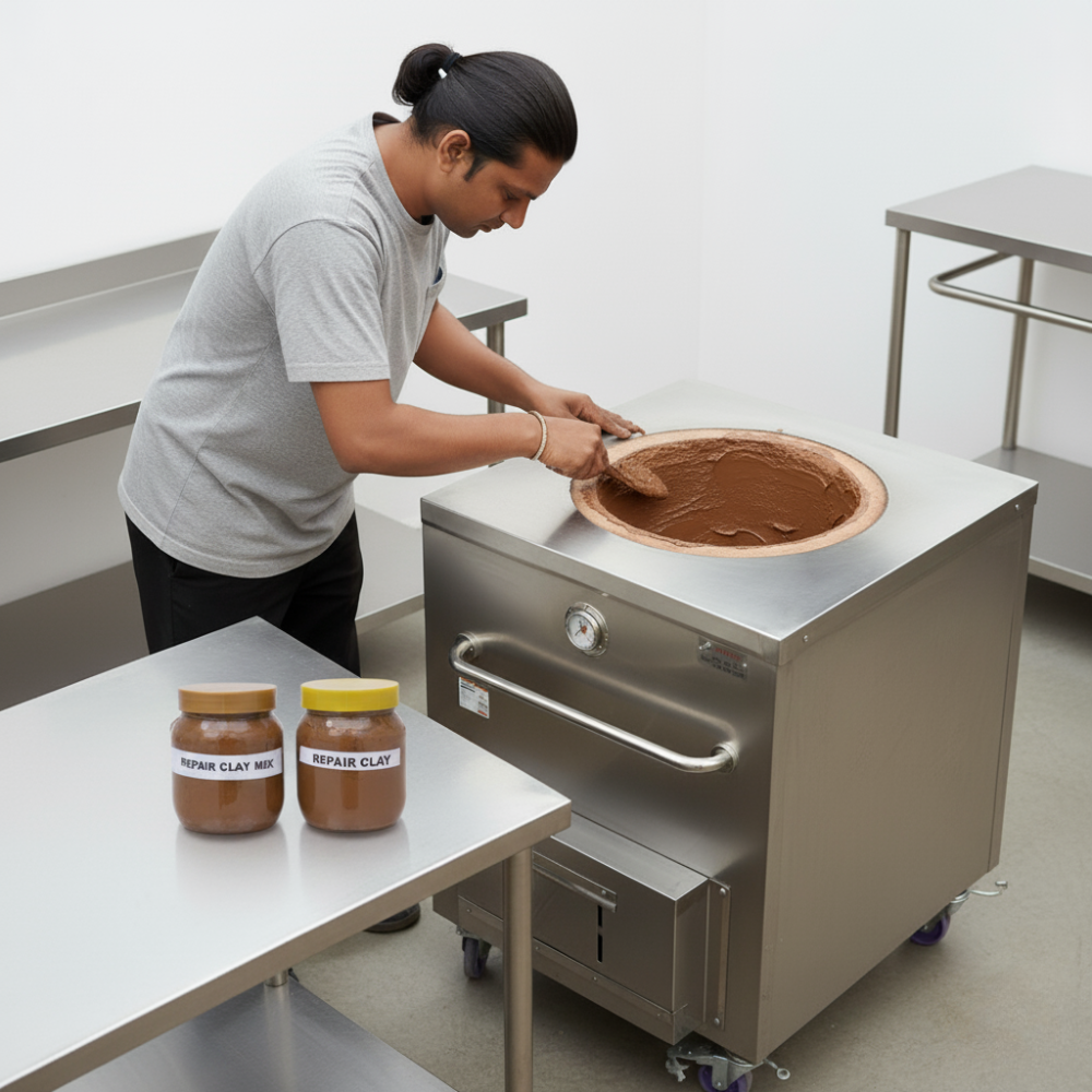 AS08 - Tandoor Clay Pot Repair Kit (1 Jar) - Image 2