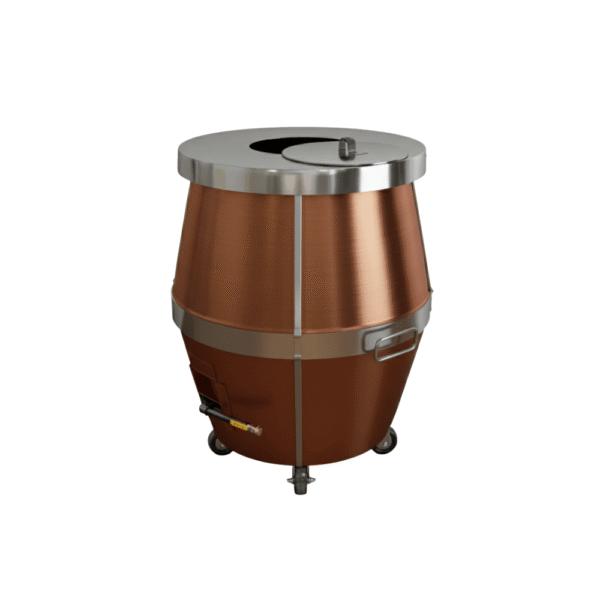 A04 - 34″ x 34″ Pakistani Clay Oven – Copper & Stainless Steel, CSA Certified - Image 6