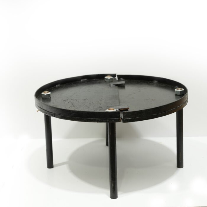 In the image is a Tandoor Metal Plate which is an accessory of tandoor