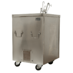 Square Catering Charcoal Tandoor Oven CS04 – Side Angle View