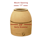 CU06 36 x 36 Traditional Desi Oven Clay Pot Image