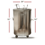 Large Outdoor Tandoor Oven R32 – Full Dimensions 20x20x32 inches
