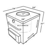 Natural Gas Tandoor Oven CH04 (34 x 34 x 37 inches) - Image 3