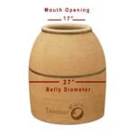 Indian Tandoor Oven T02 – Commercial Clay Pot Interior View