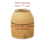 CSA ETL NSF Tandoor Oven T04 – Commercial Clay Pot Interior View