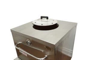 CSA ETL NSF Tandoor Oven T04 – Top Angle View Showing 17-Inch Mouth Opening