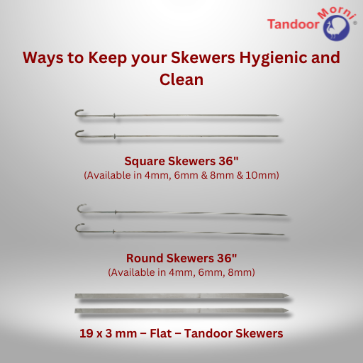 How to clean your tandoori skewers