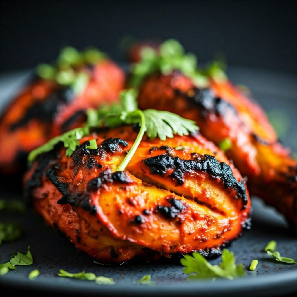 How to make BBQ or grilled Tandoori chicken Masala