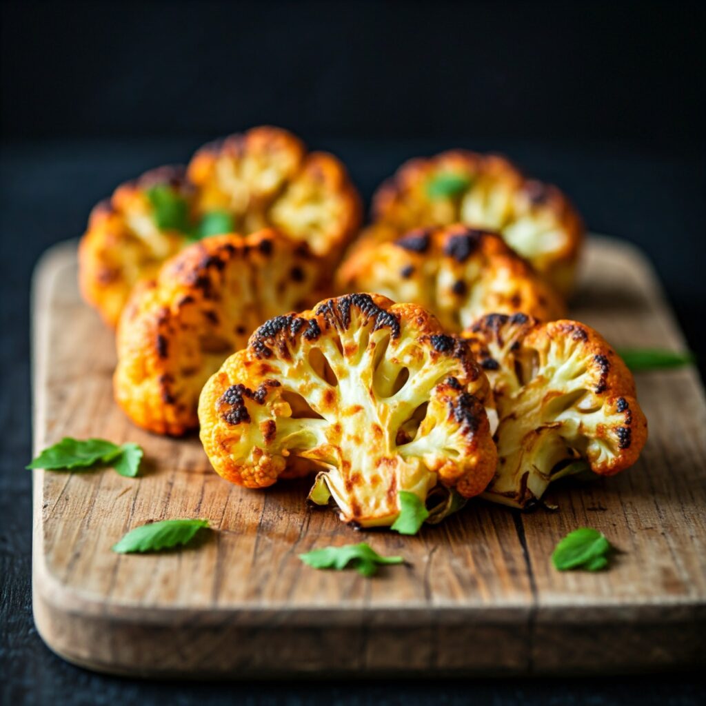 Tandoor Cauli wedges