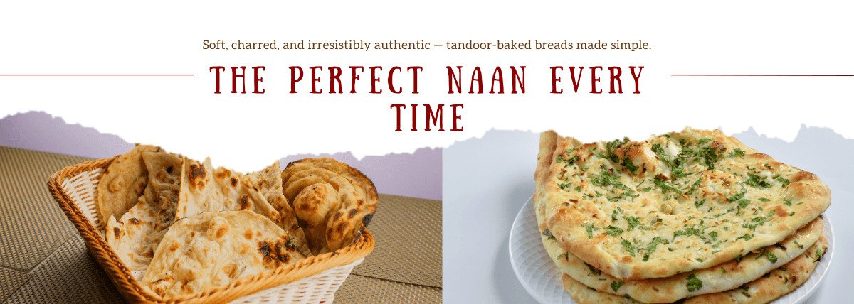 Tandoori Naan Bread Recipes Page Banner