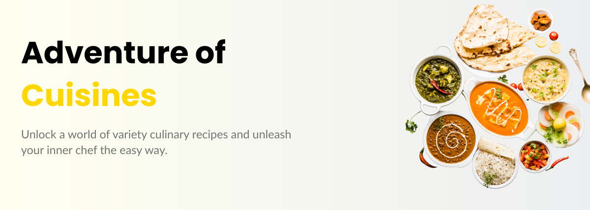 Tandoori Recipes Page Banner Image