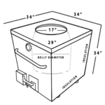 CSA ETL NSF Tandoor Oven T04 (34 x 34 x 37 inches) - Image 4