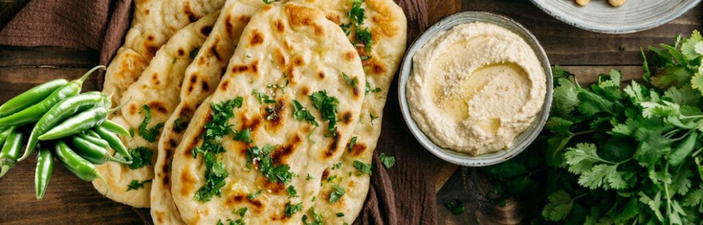Chilli Coriander Naan