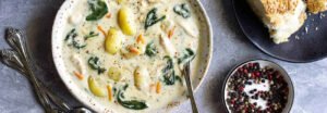 Slow Cooker Chicken Gnocchi Soup