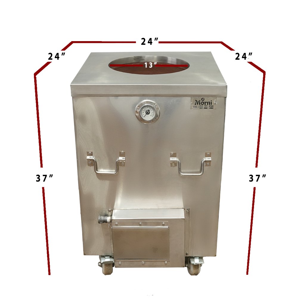 CS02 24″ x 24″ Food Truck Oven Measurement Image