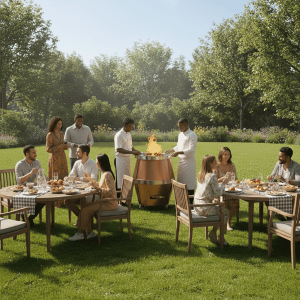 A04 - 34″ x 34″ Pakistani Clay Oven – Copper & Stainless Steel, CSA Certified - Image 9