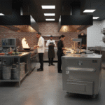 Natural Gas Tandoor Oven CH04 Installed and Operating in a Commercial Kitchen
