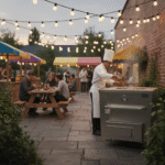 Middle Eastern Tandoor Oven CH06 Positioned Outdoors for Commercial Catering
