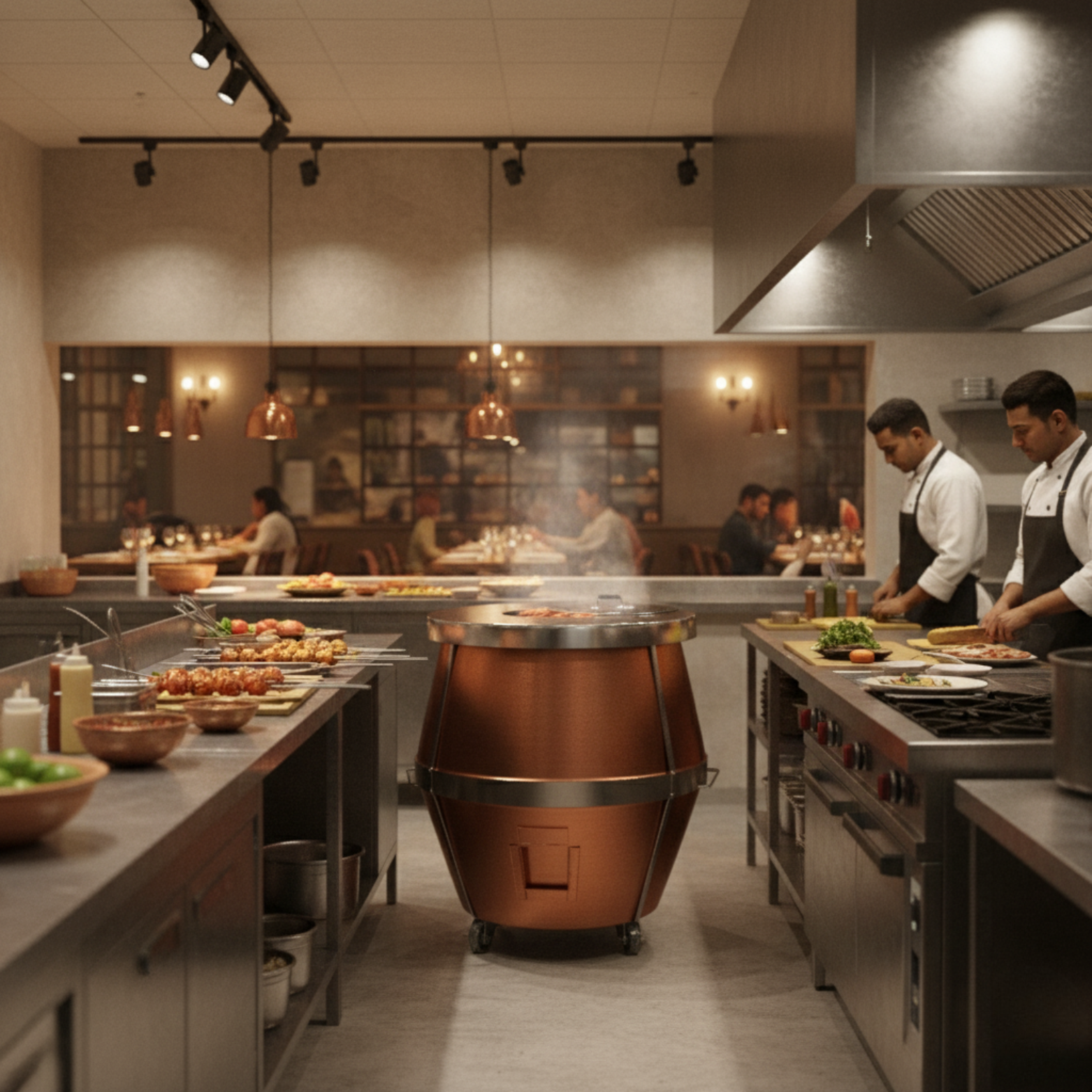 CU06 - 36" x 36" Traditional Desi Oven - Image 8