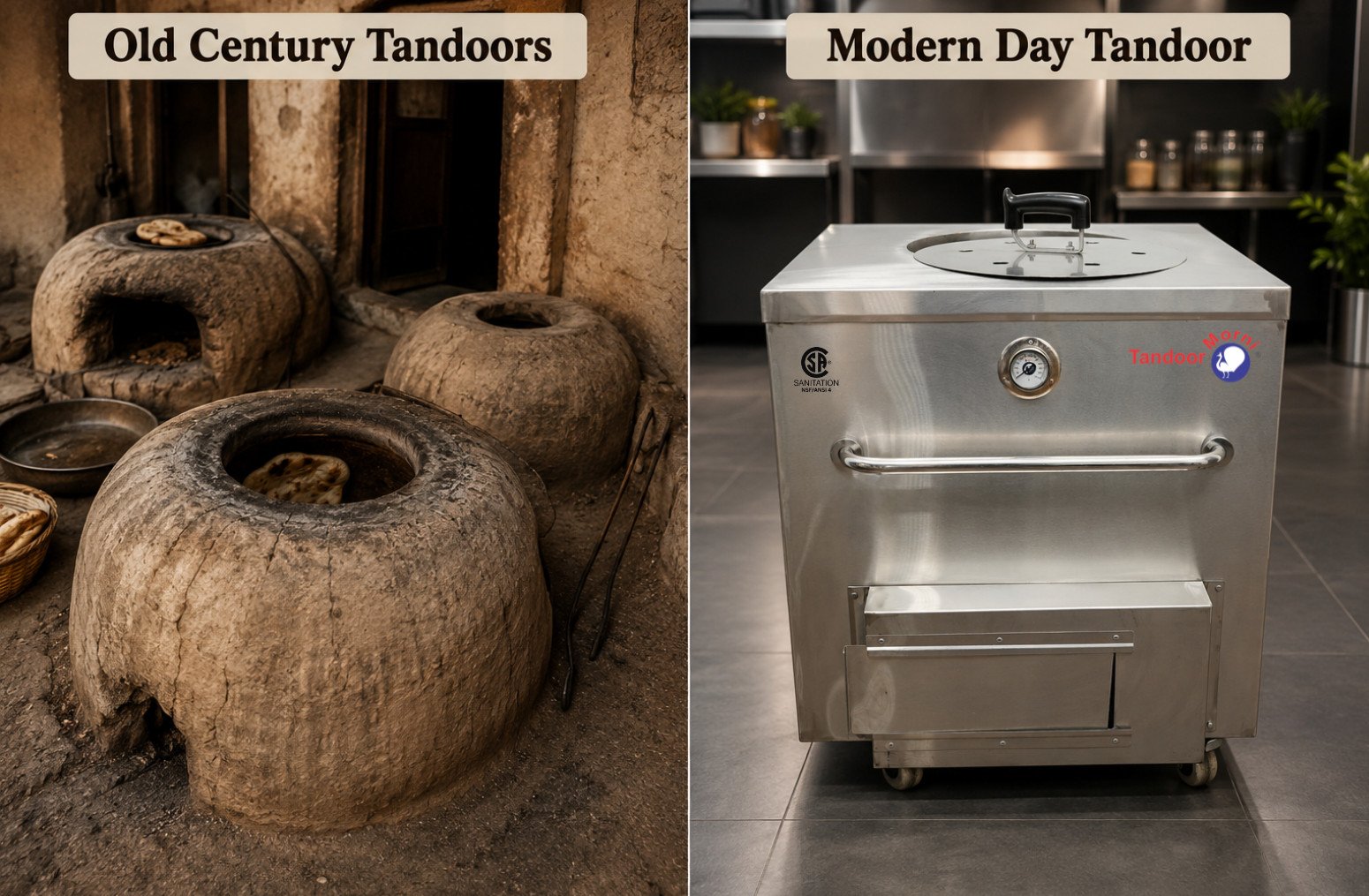 Old cooking techniques modern tandoors: a comparison of old tandoor vs modern tandoor