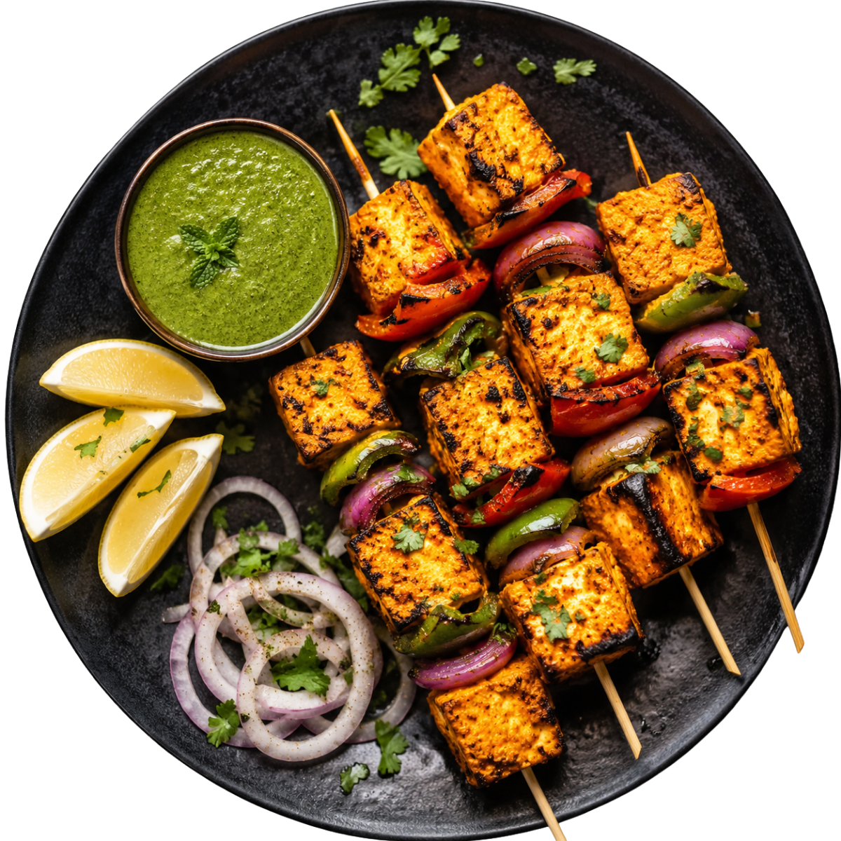  Vegetarian Recipes Tandoori cauliflower recipe florets charred and coated in spiced yogurt marinade