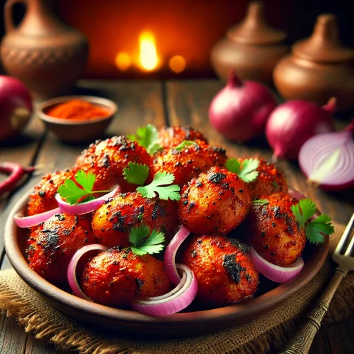 Authentic Tandoori Aloo (Potatoes with spices)