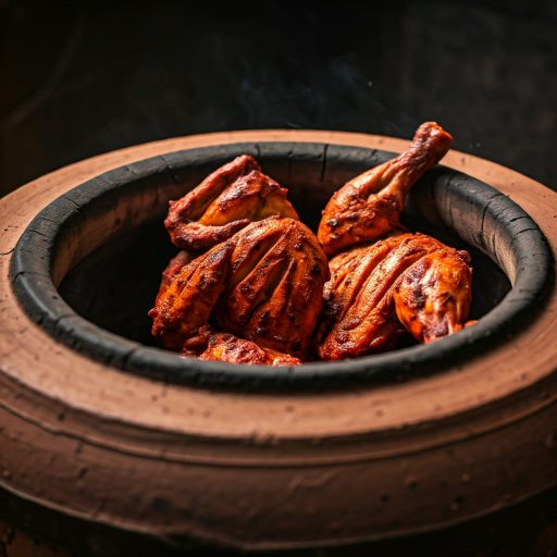 What makes Tandoori Chicken prepared in tandoor oven or clay tandoori oven so healthy