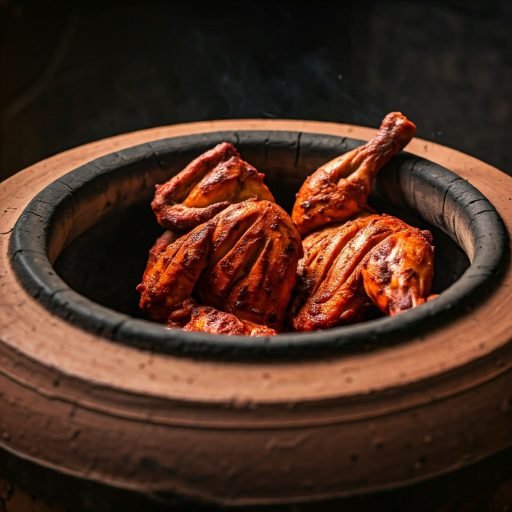 Why Tandoori Chicken is healthier cooked in a tandoor ?